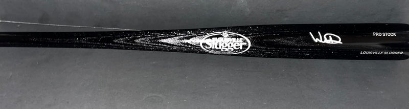 SidsGraphs Wilyer Abreu Boston Red Sox Autographed Signed Black Baseball Bat BECKETT Witness Hologram - Image 1